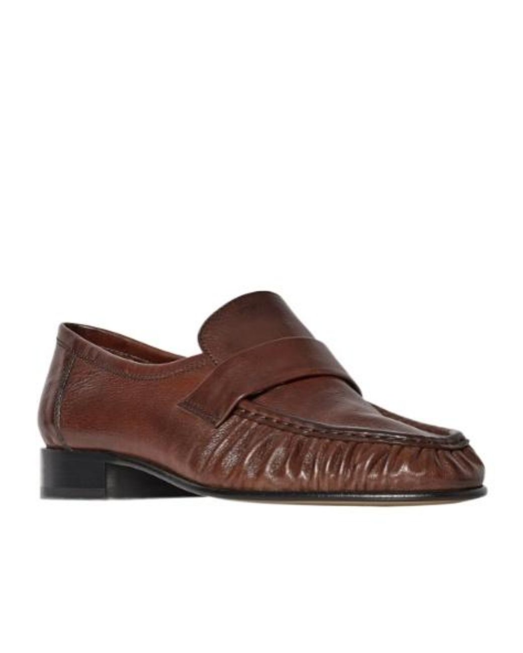 The Row Brown Soft Loafers