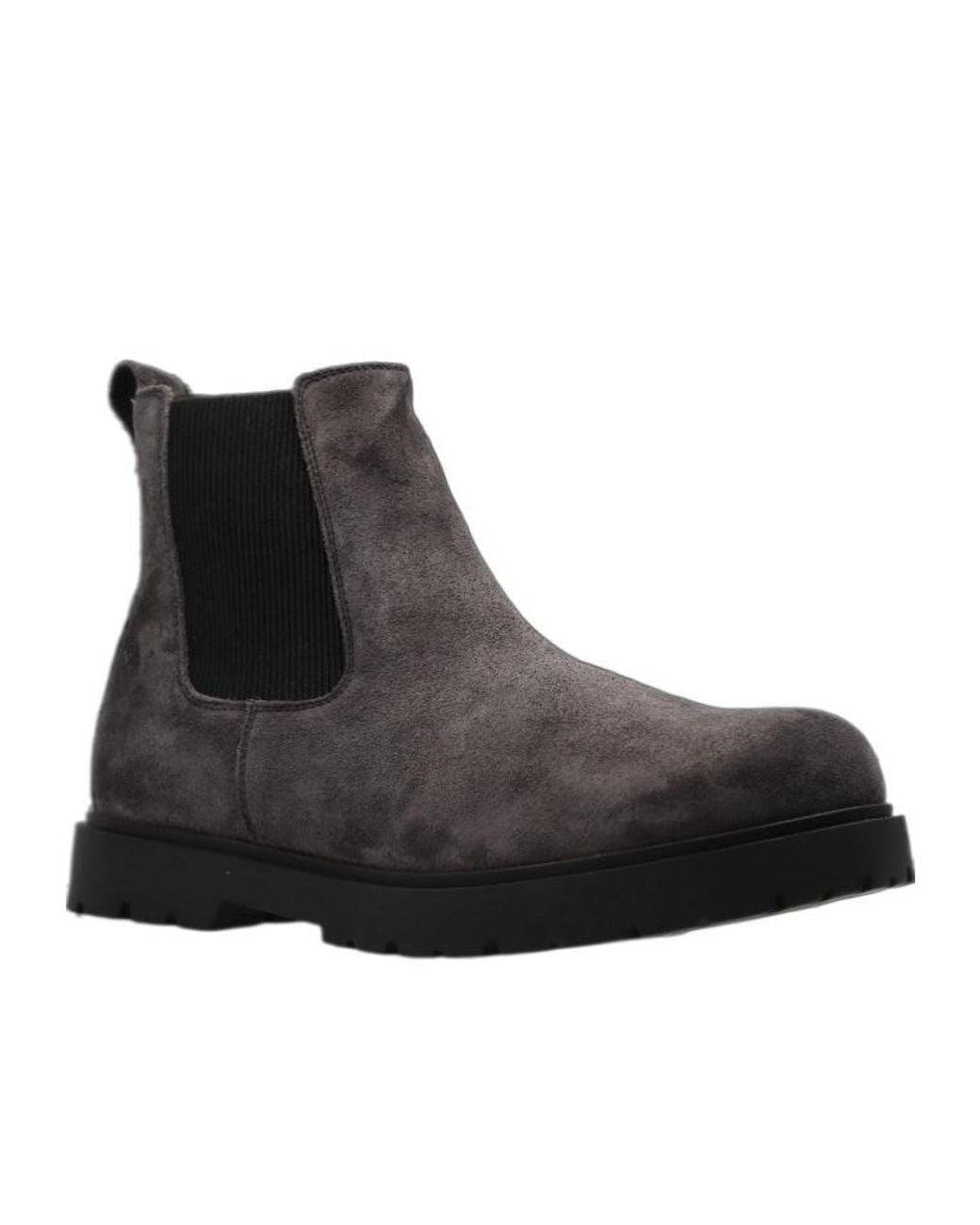 Birkenstock Black Highwood Slip-On Chelsea Boots for men