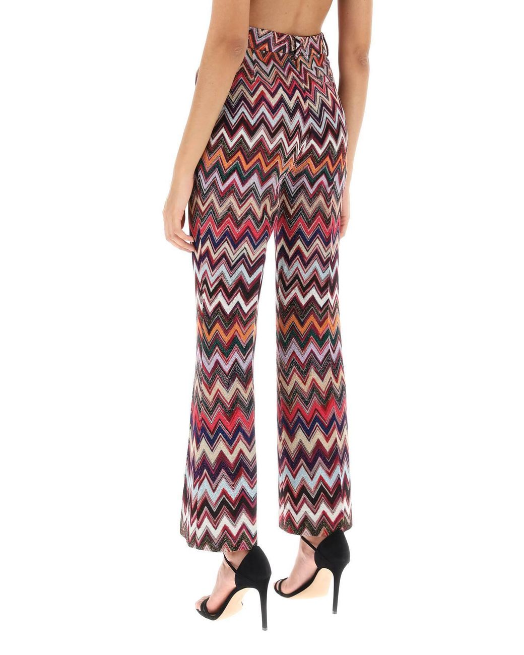 Missoni Red Zigzag Trousers