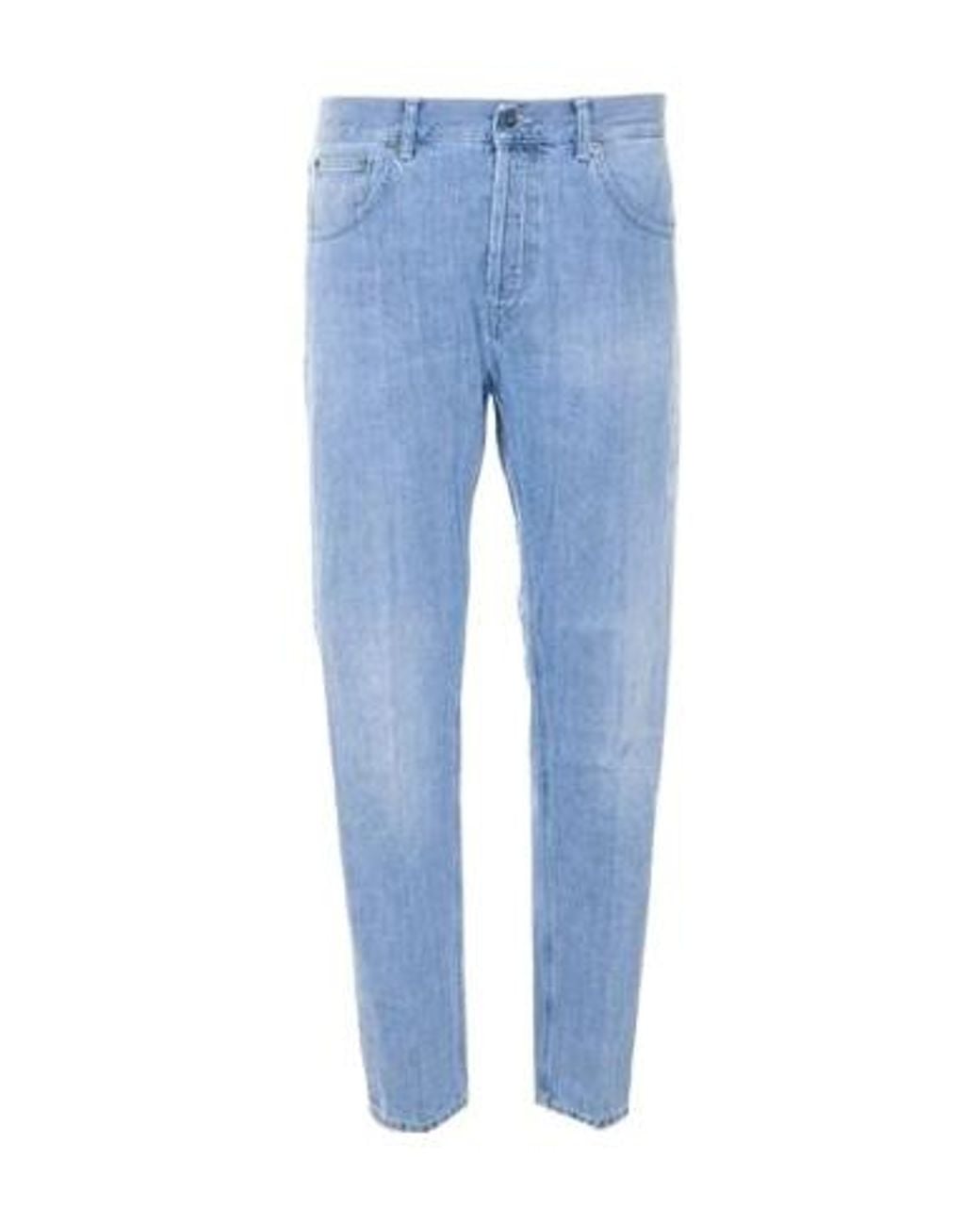 Dondup Blue Skinny Slim-Fit Jeans for men
