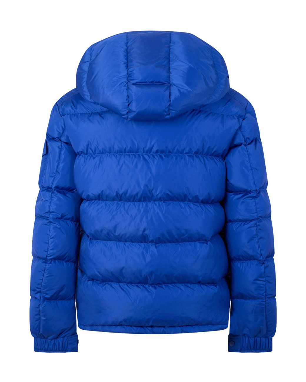 Moncler Blue Cropped Down Jacket for men