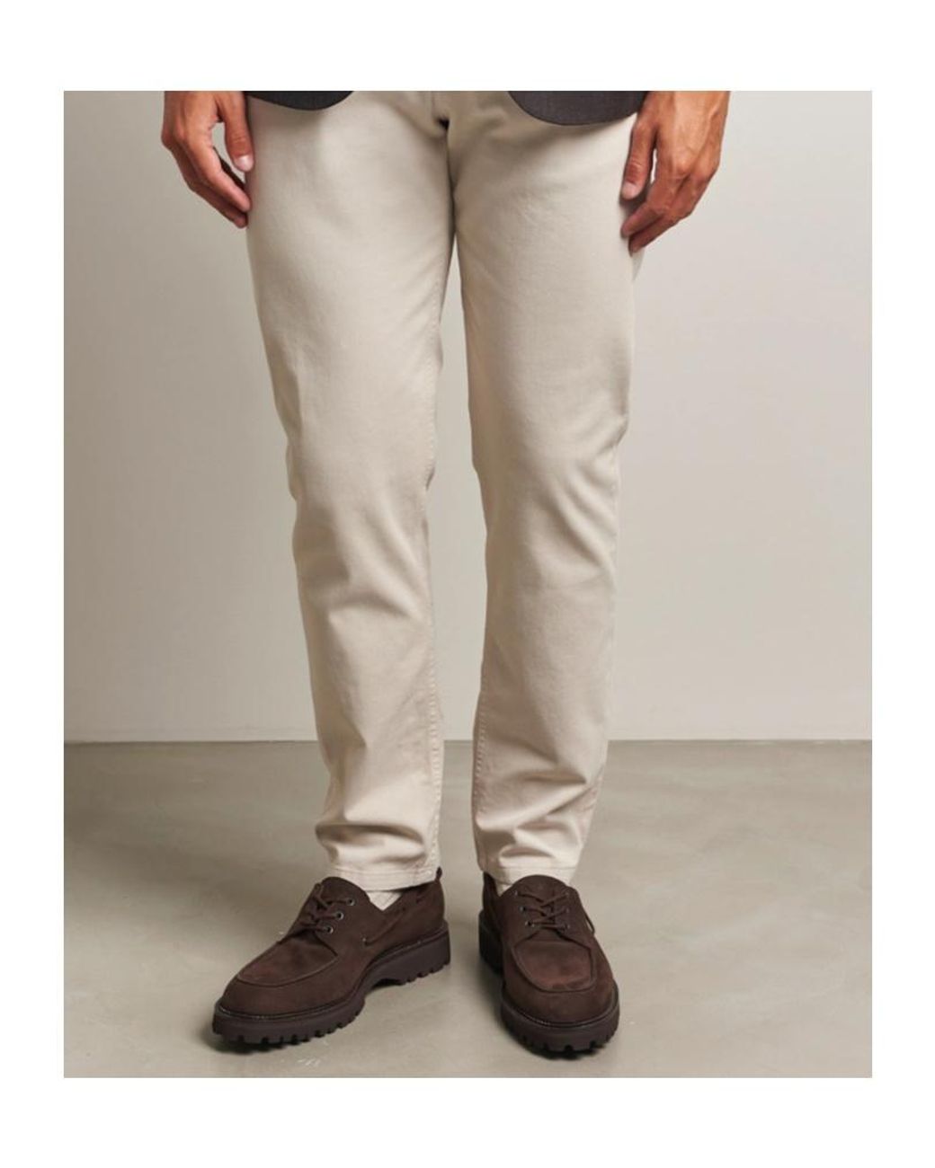John Lobb Brown Lace-Up Boat Shoes for men