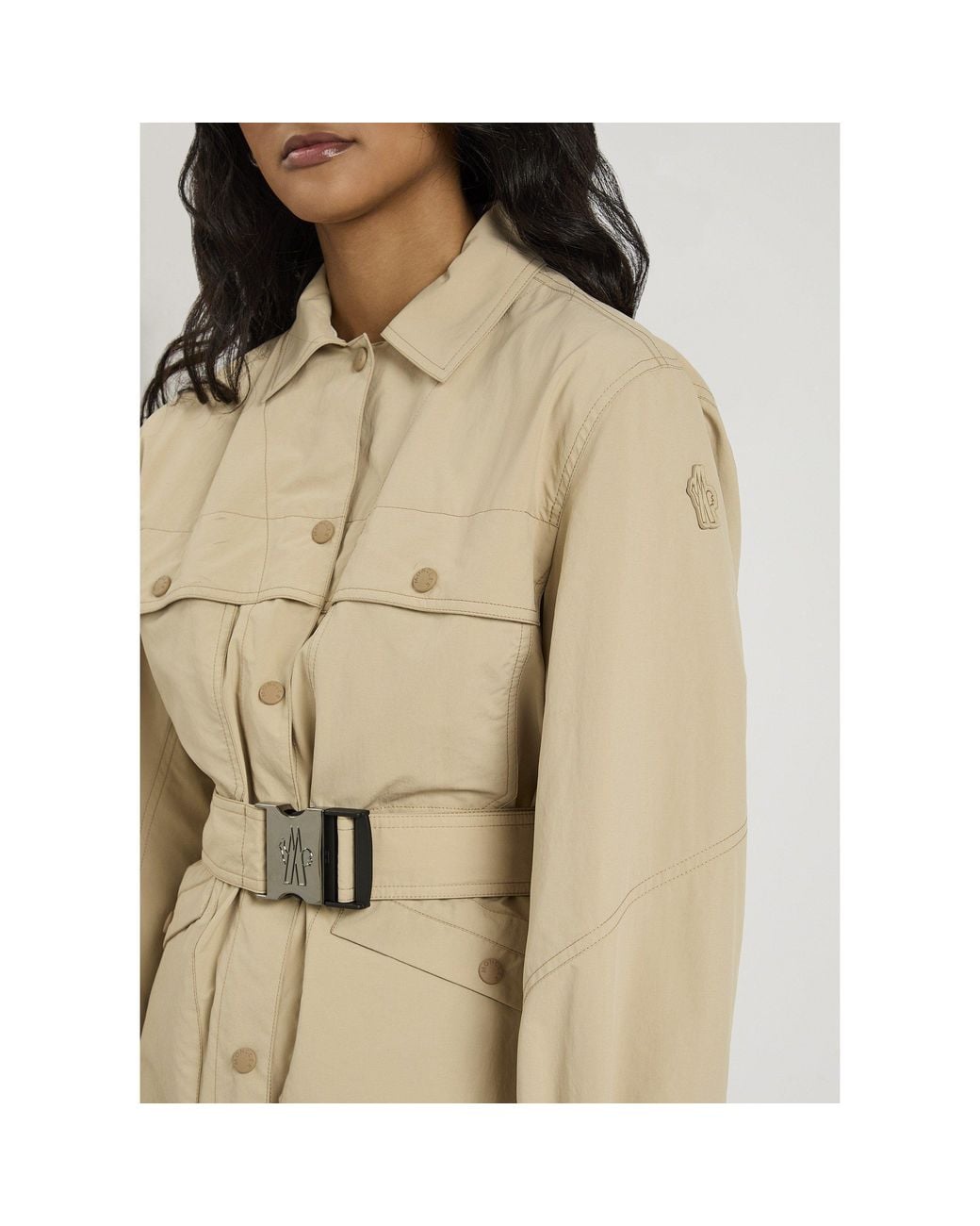 Moncler Natural Simple And Casual Coat