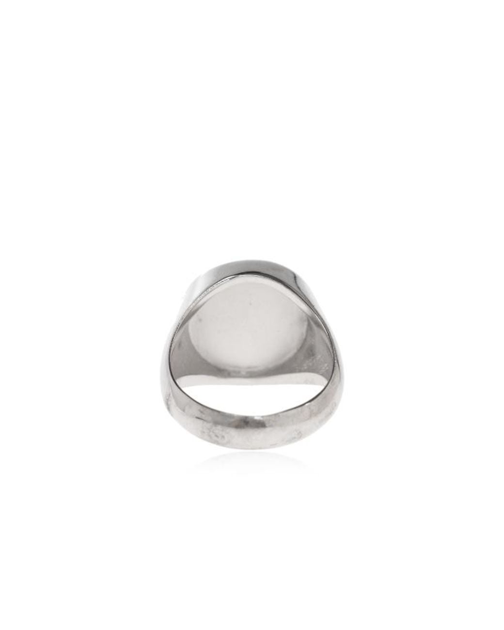 Dolce & Gabbana Gray Signet Ring for men