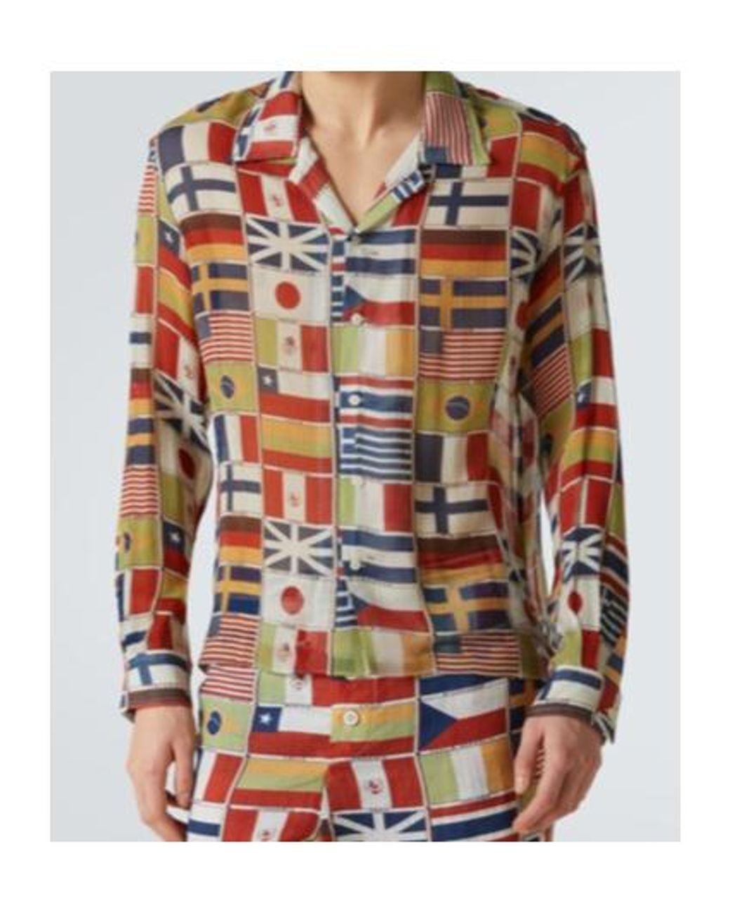 Bode Multicolor Printed Shirt for men