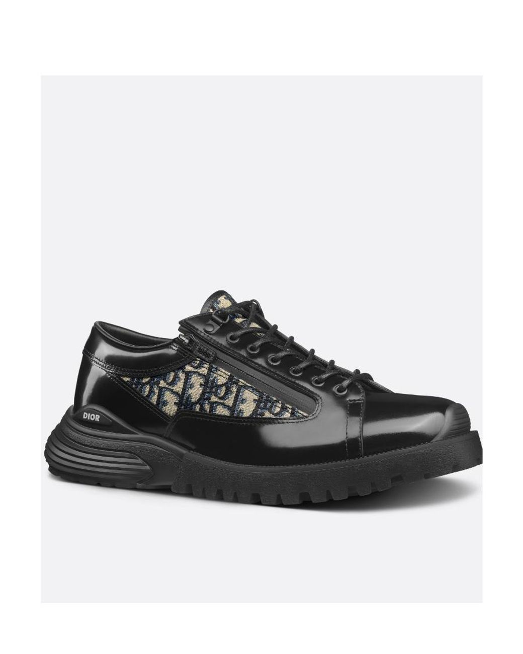 Dior Black Combat Derby Shoe for men