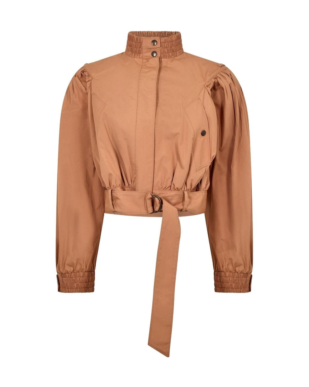 Chloé Brown Cropped Jacket