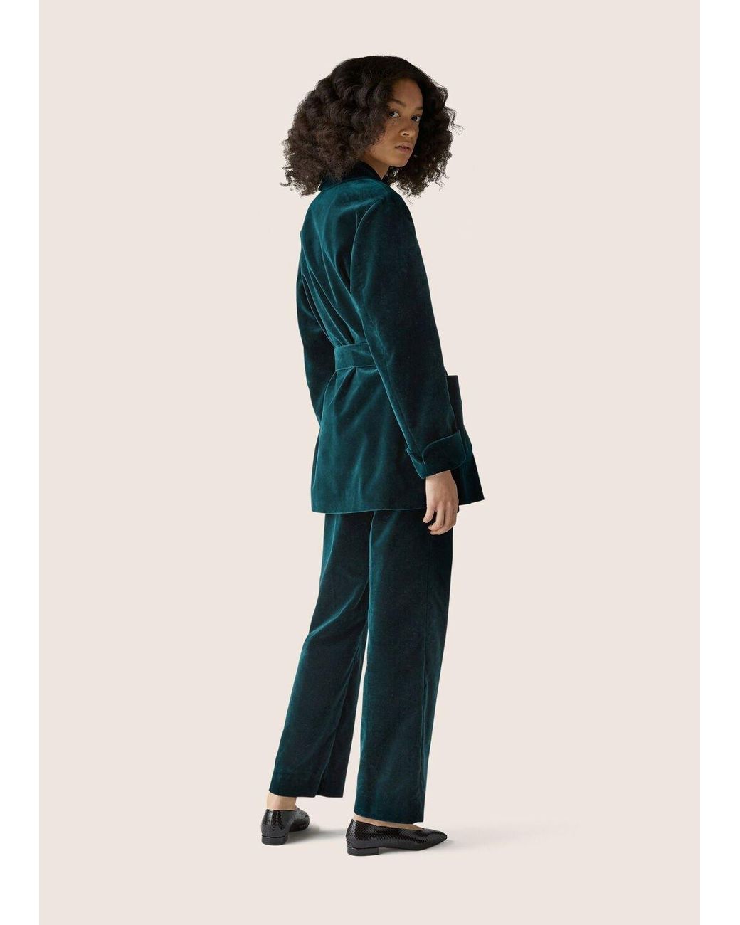 Loro Piana Blue Raniya Belted Casual Jacket