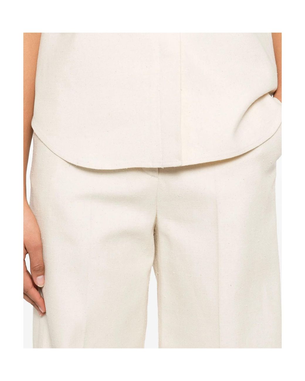 Loulou de Saison White Zora Trousers