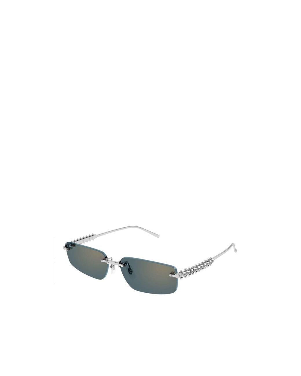 Cartier Multicolor Rectangle-Frame Sunglasses for men