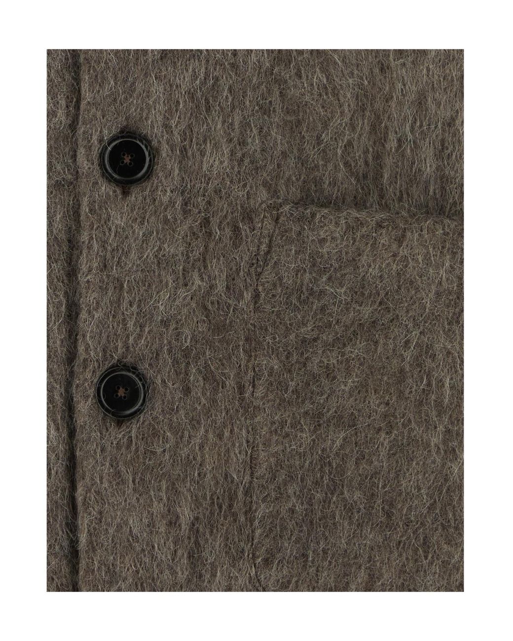 Our Legacy Green V-Neck Button-Up Cardigan for men