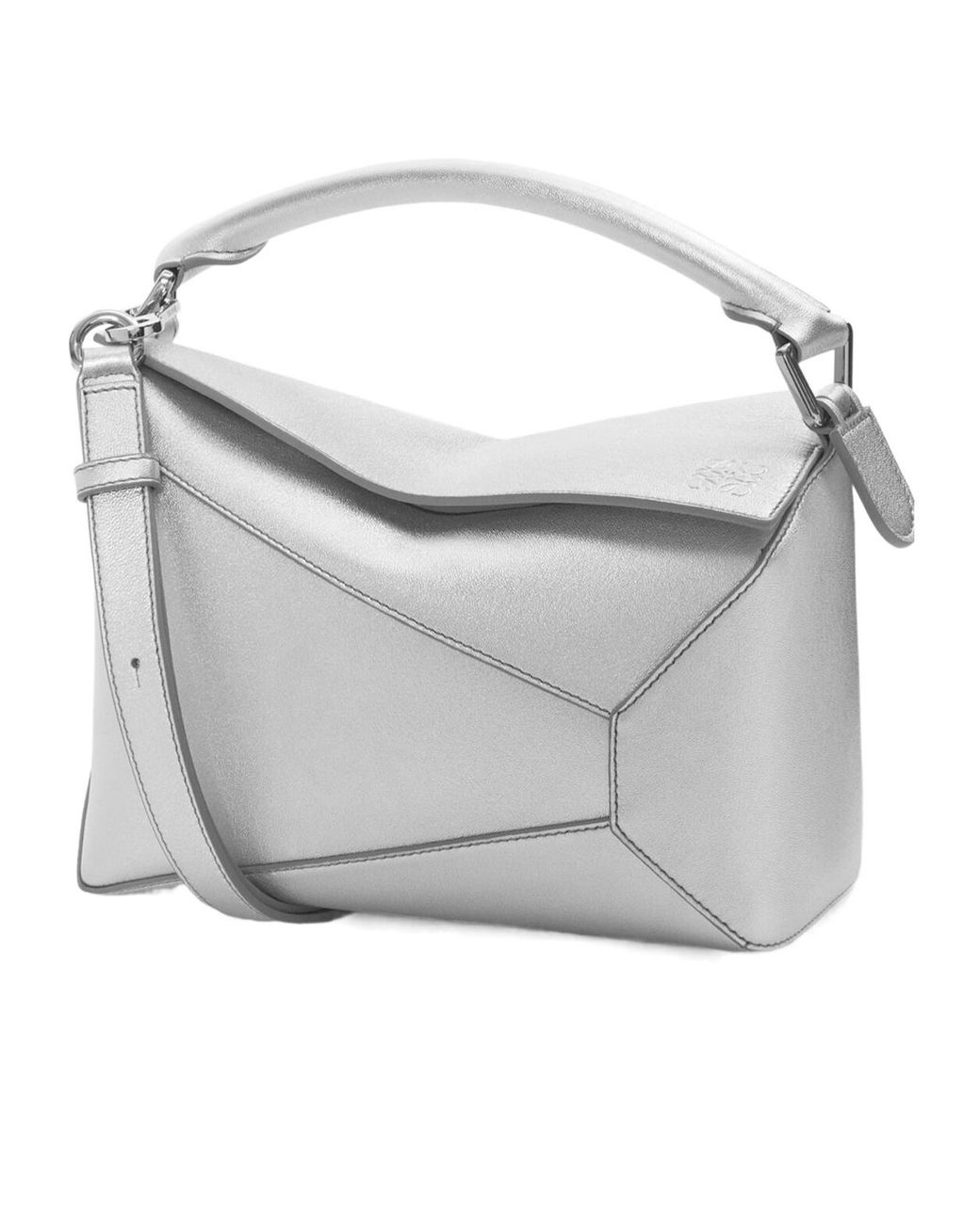 Loewe Gray Small Puzzle Bag