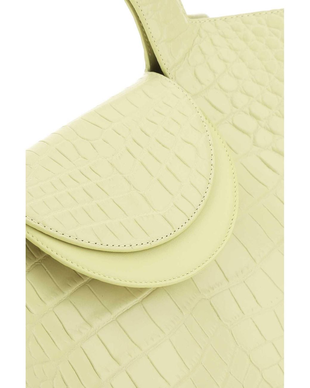 Bottega Veneta Yellow Doll Top-Handle Tote Bag