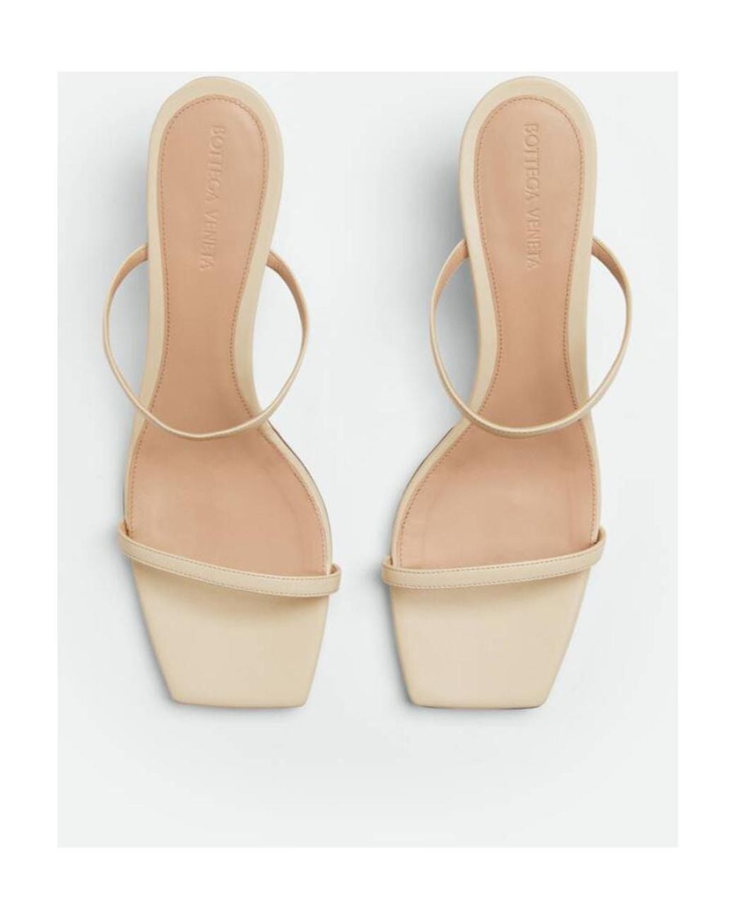 Bottega Veneta Natural Knot Detailed Mules