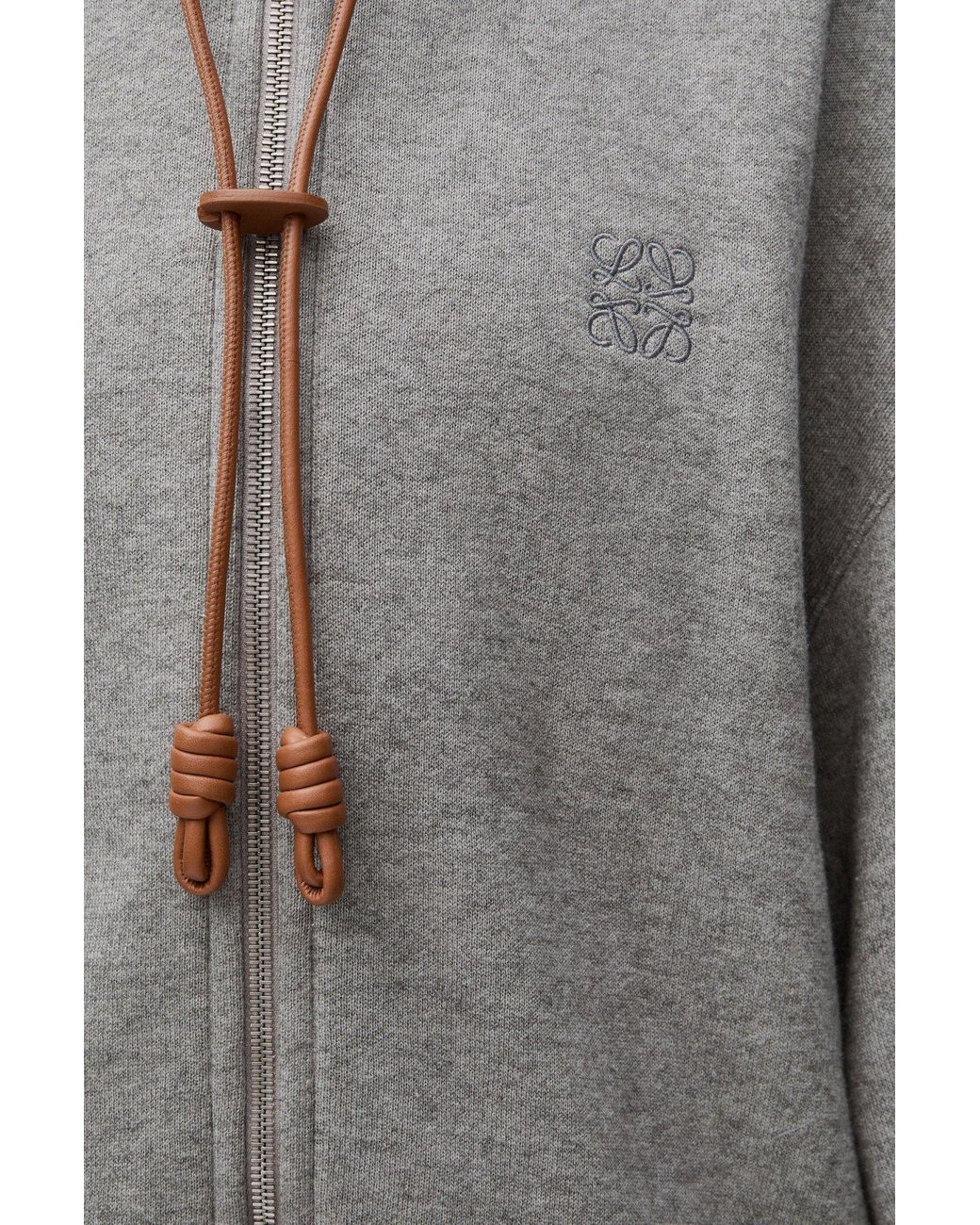 Loewe Gray Flamenco Hoodie