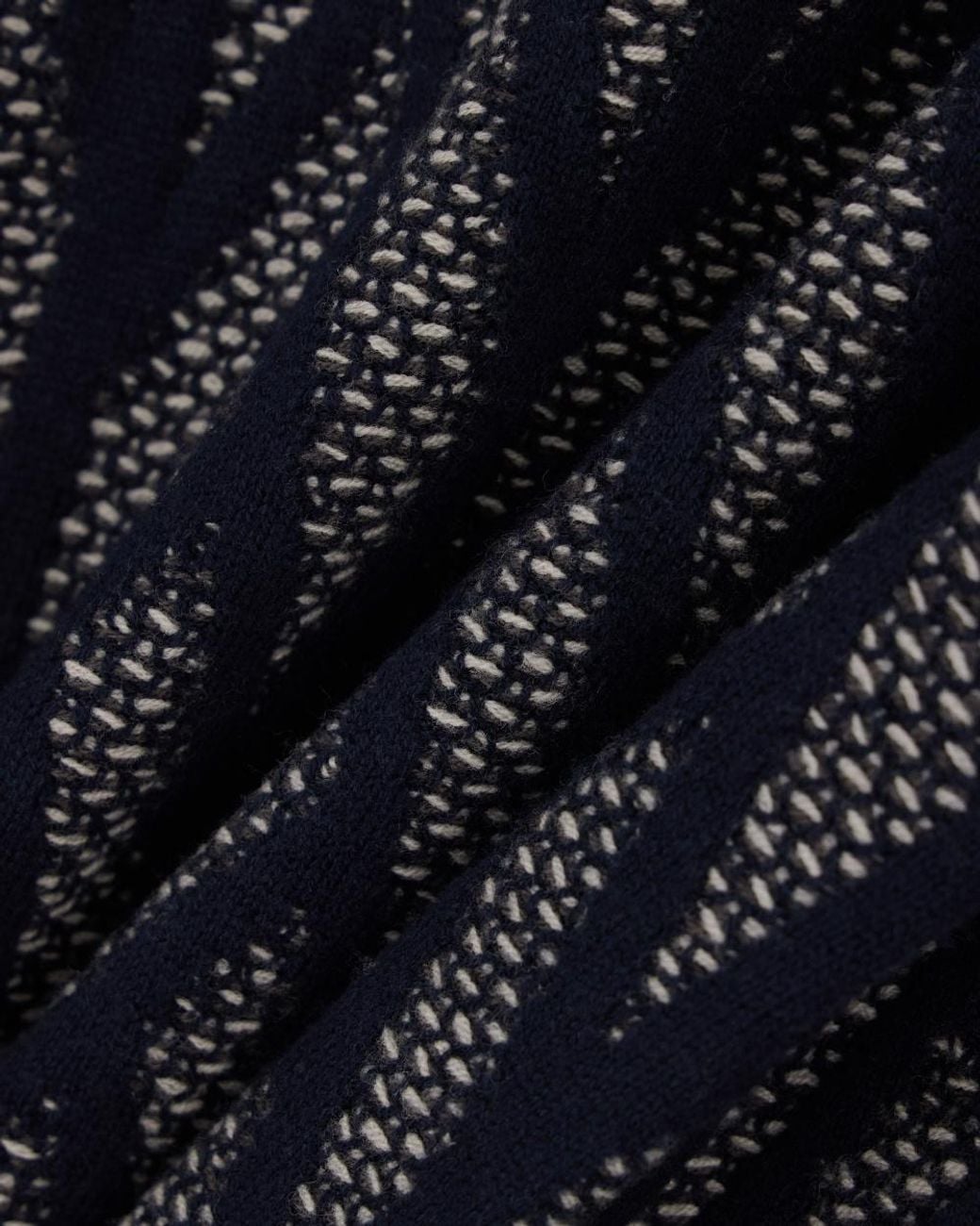 Emporio Armani Blue Chevron Knitted Jacket for men