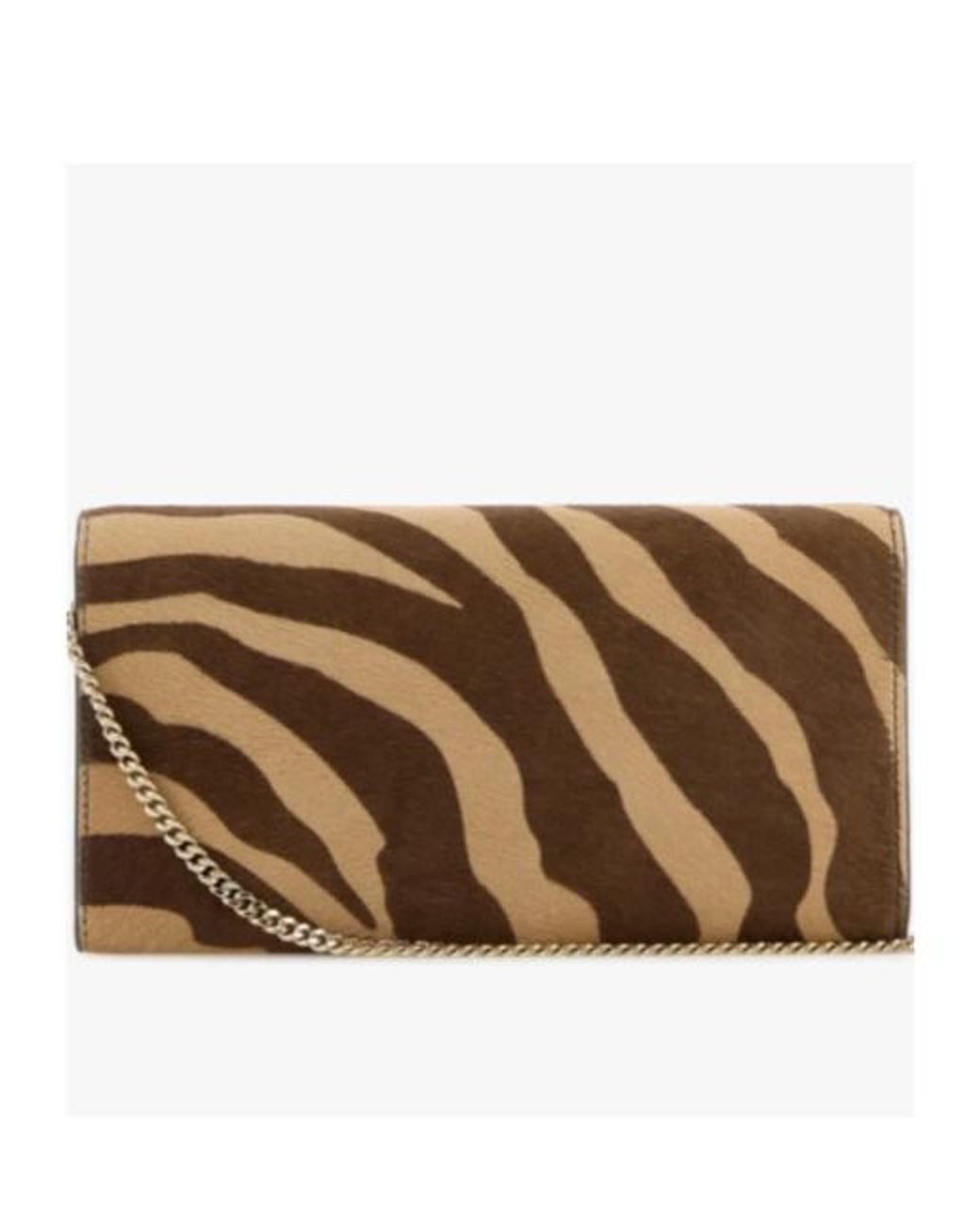 Jimmy Choo Brown Emmie Clutch