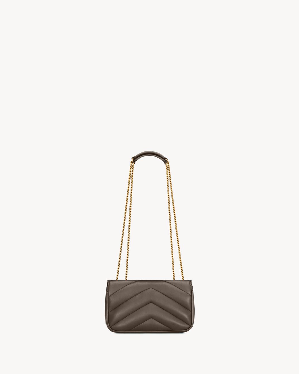 Saint Laurent White Loulou Mini