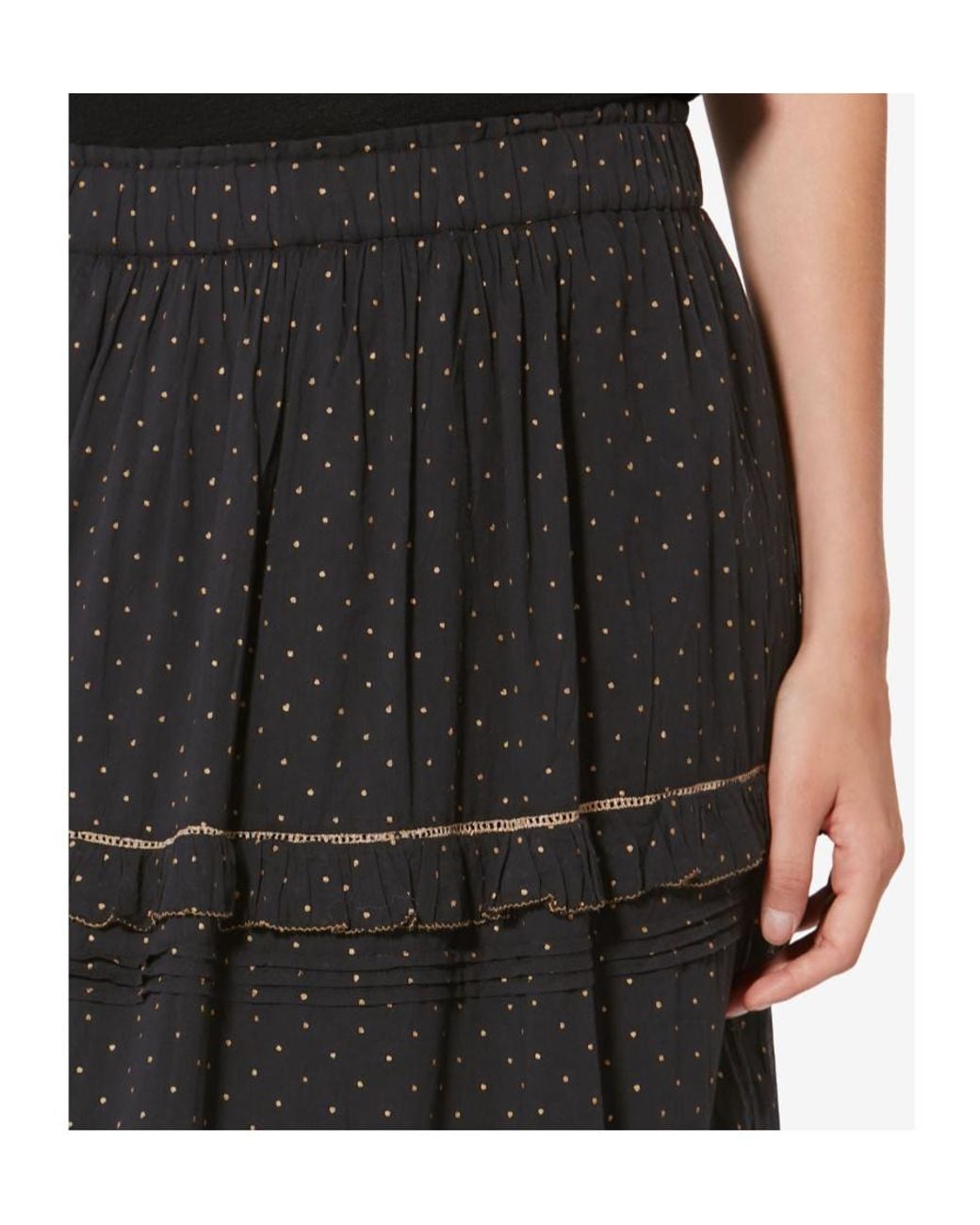 Isabel Marant Black Isabel Marant Étoile Volodia Skirt