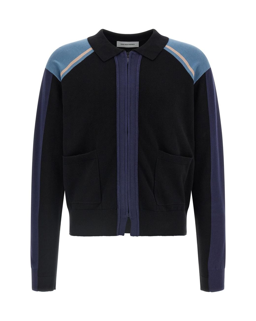 Kiko Kostadinov Blue 'munno Knit' Cardigan for men