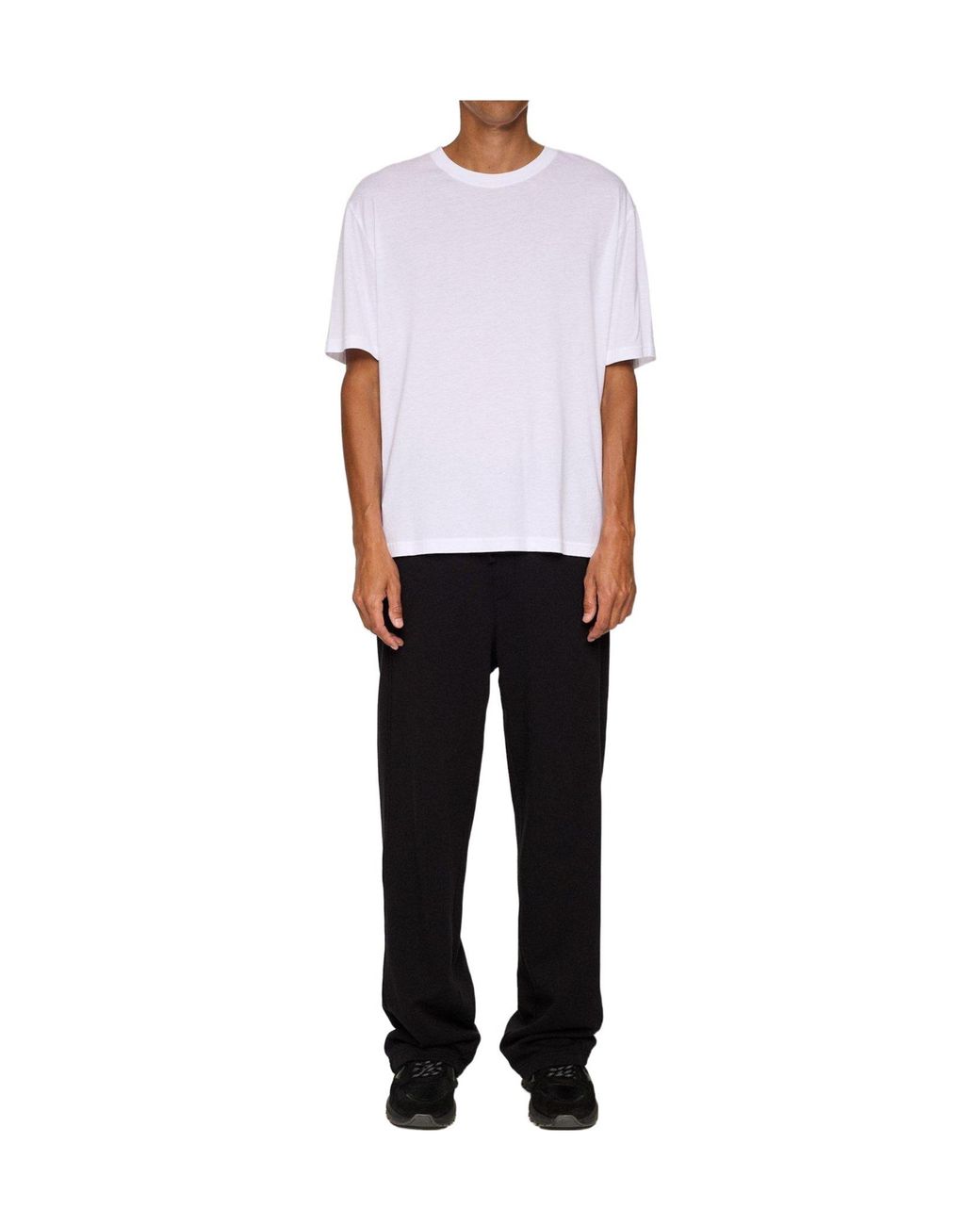J.Lindeberg White Lind Alpha Regular Fit T-Shirt for men