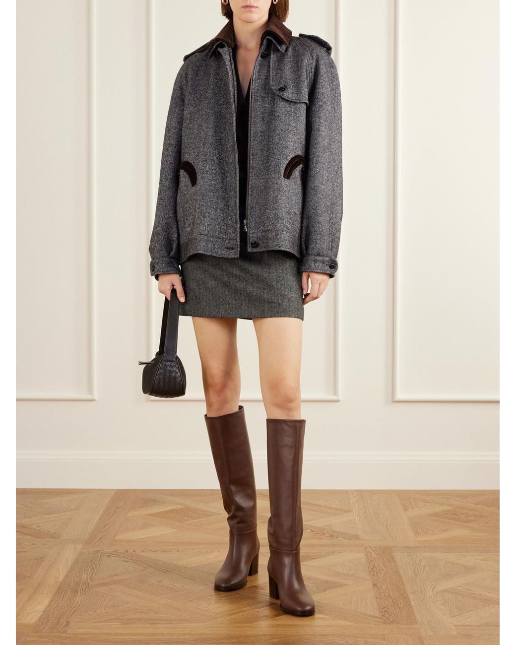 Blazé Milano Gray Minimalwool Jacket