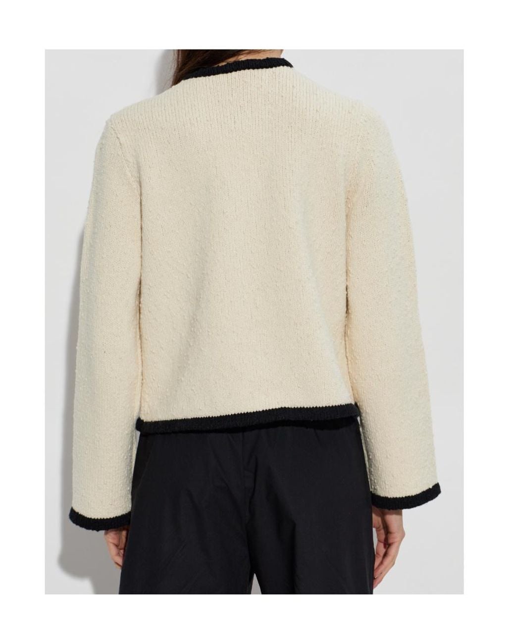 By Malene Birger Natural Rikko Crewneck Cardigan