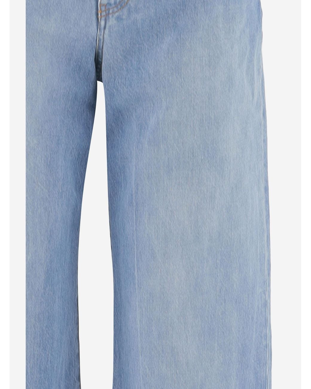 The Row Blue Wide Leg Jeans