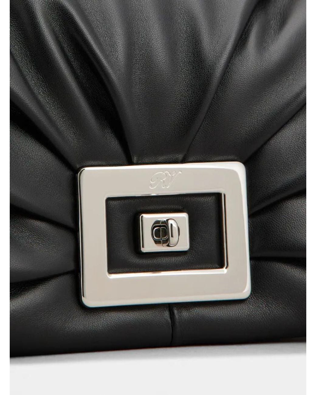Roger Vivier Black Belle Vivier Bag