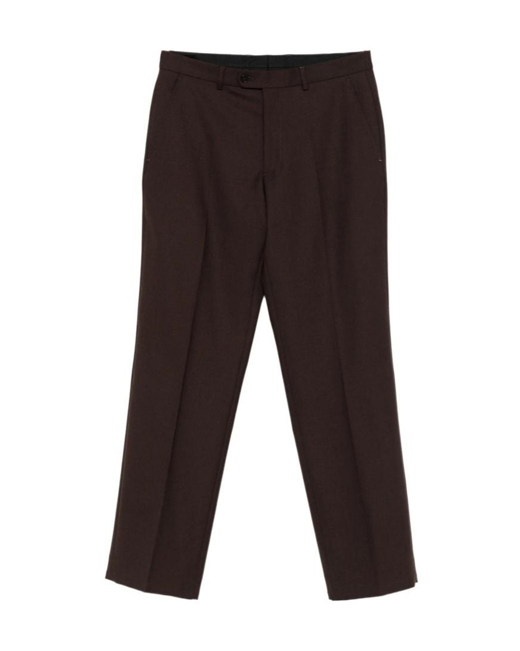 sunflower Black Casual Trousers With Belt Loops for men