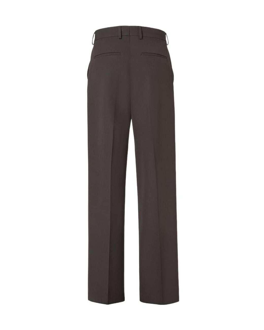 Fendi Gray フェンディ ストレートレッグ テーラード シガレットパンツ for men
