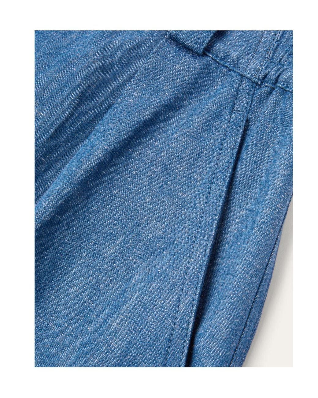 Loro Piana Blue Reinga Bermuda Shorts for men
