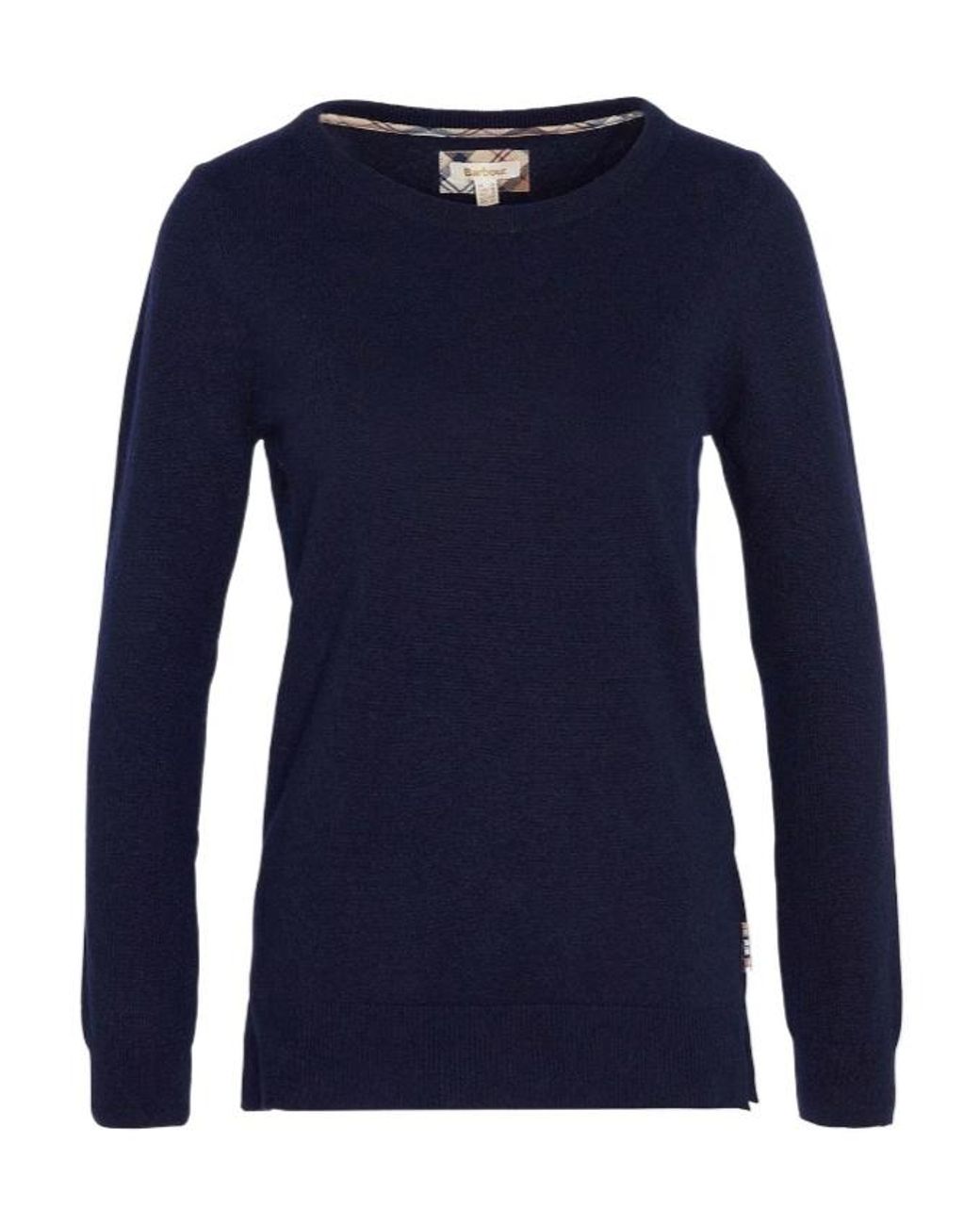 Barbour Blue Pendle Crew Neck Jumper