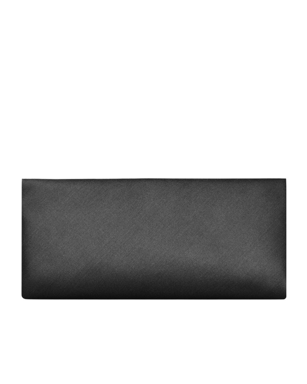 Saint Laurent Black Evening Soft Clutch