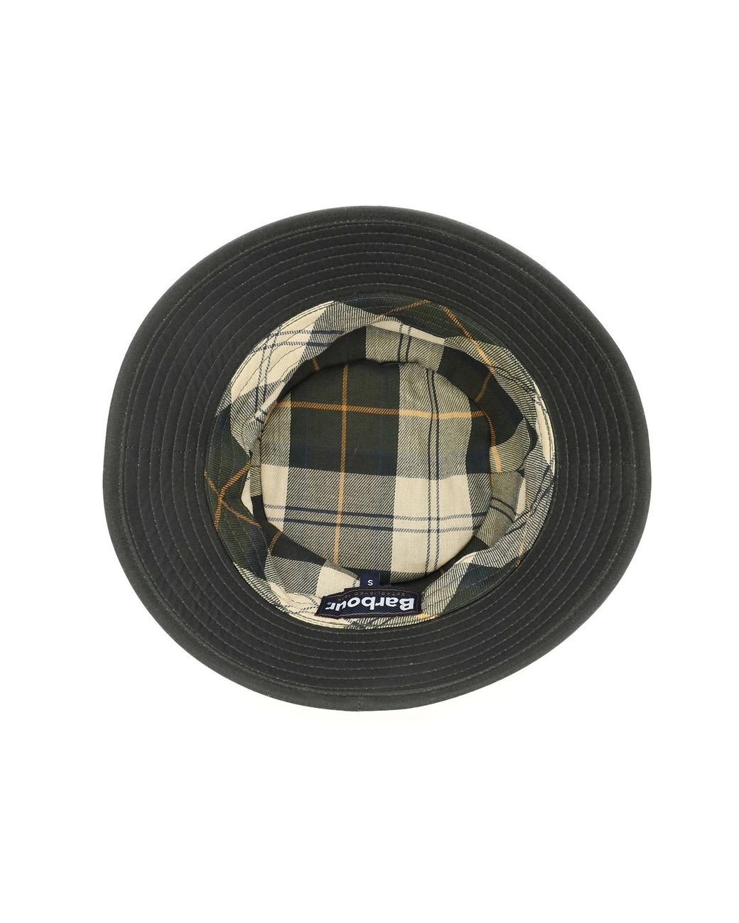 Barbour Brown Wax Sports Hat for men