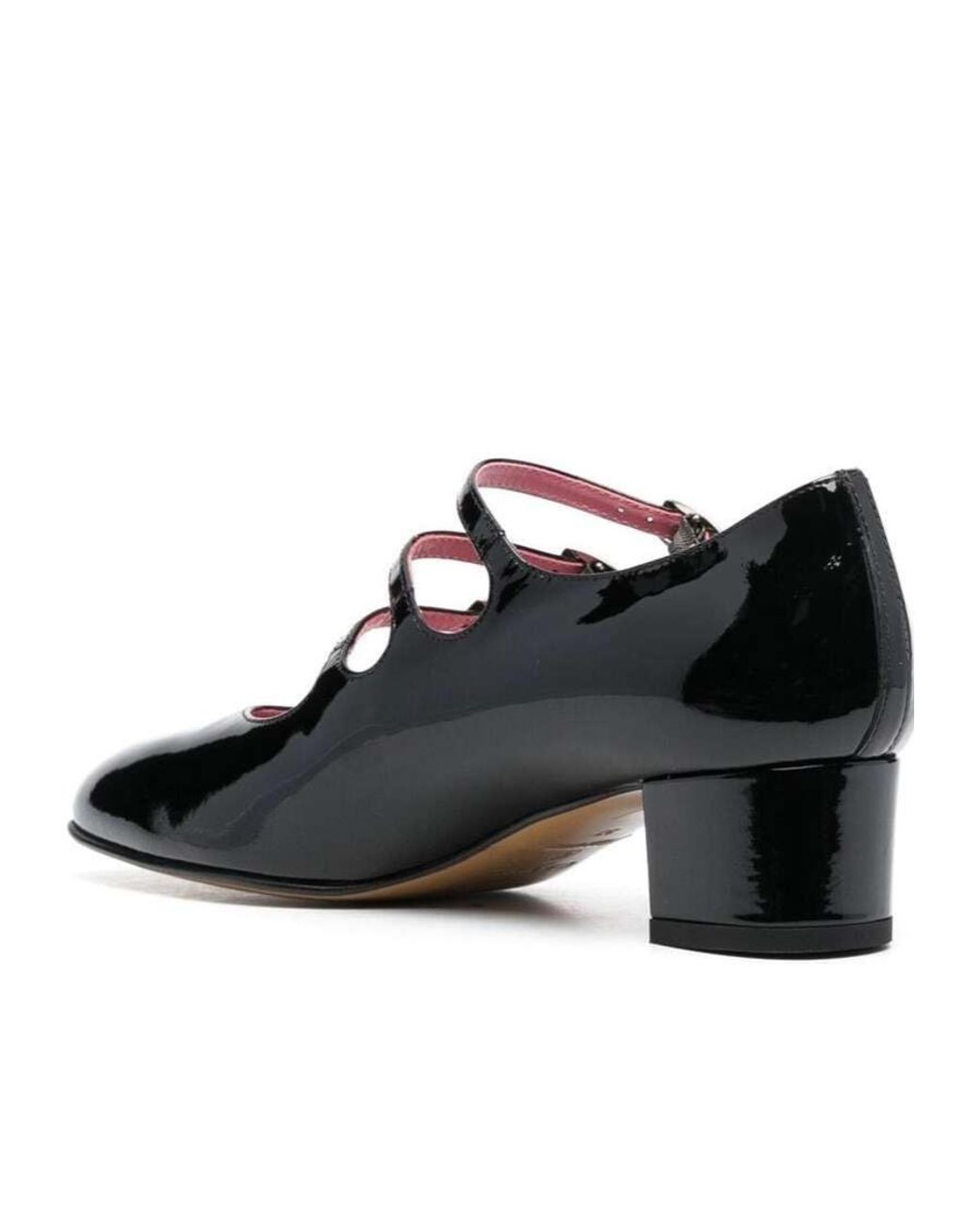 CAREL PARIS Black Carel Kina Mary Janes Pumps