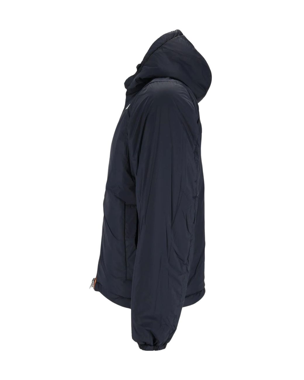 K-Way Blue Slim Full-Zip Hoodie for men