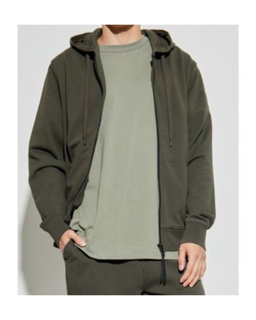 Canada Goose Green Zip-Throughs for men