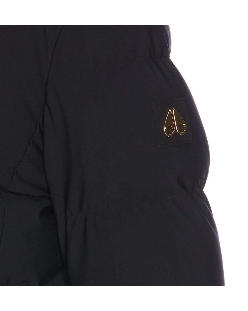 Moose Knuckles Blue Jocada High-Neck Coat