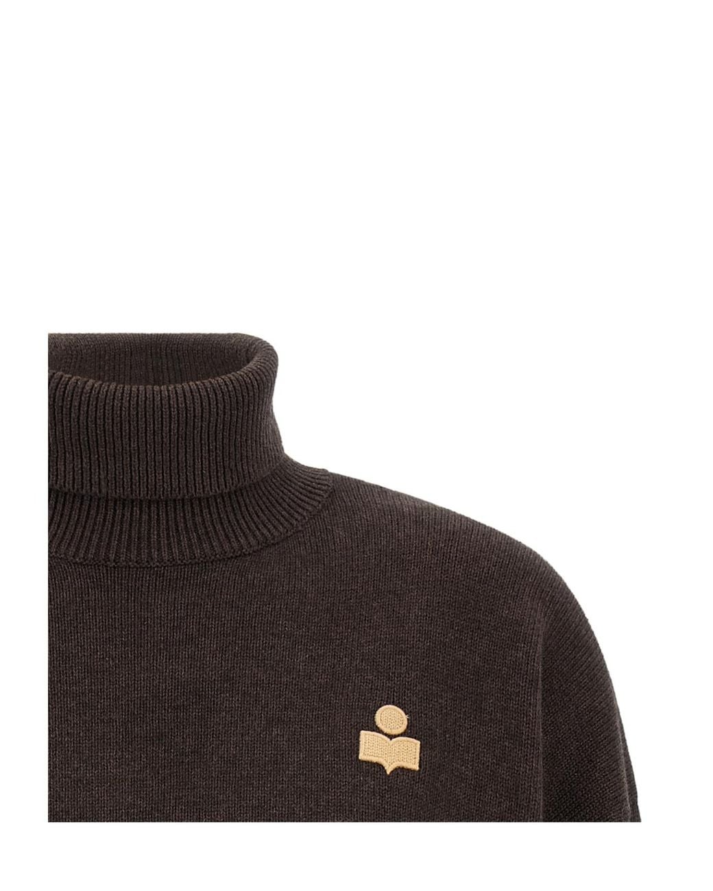 Isabel Marant Brown Isabel Marant Étoile Nasha High Neck Knitted Sweater