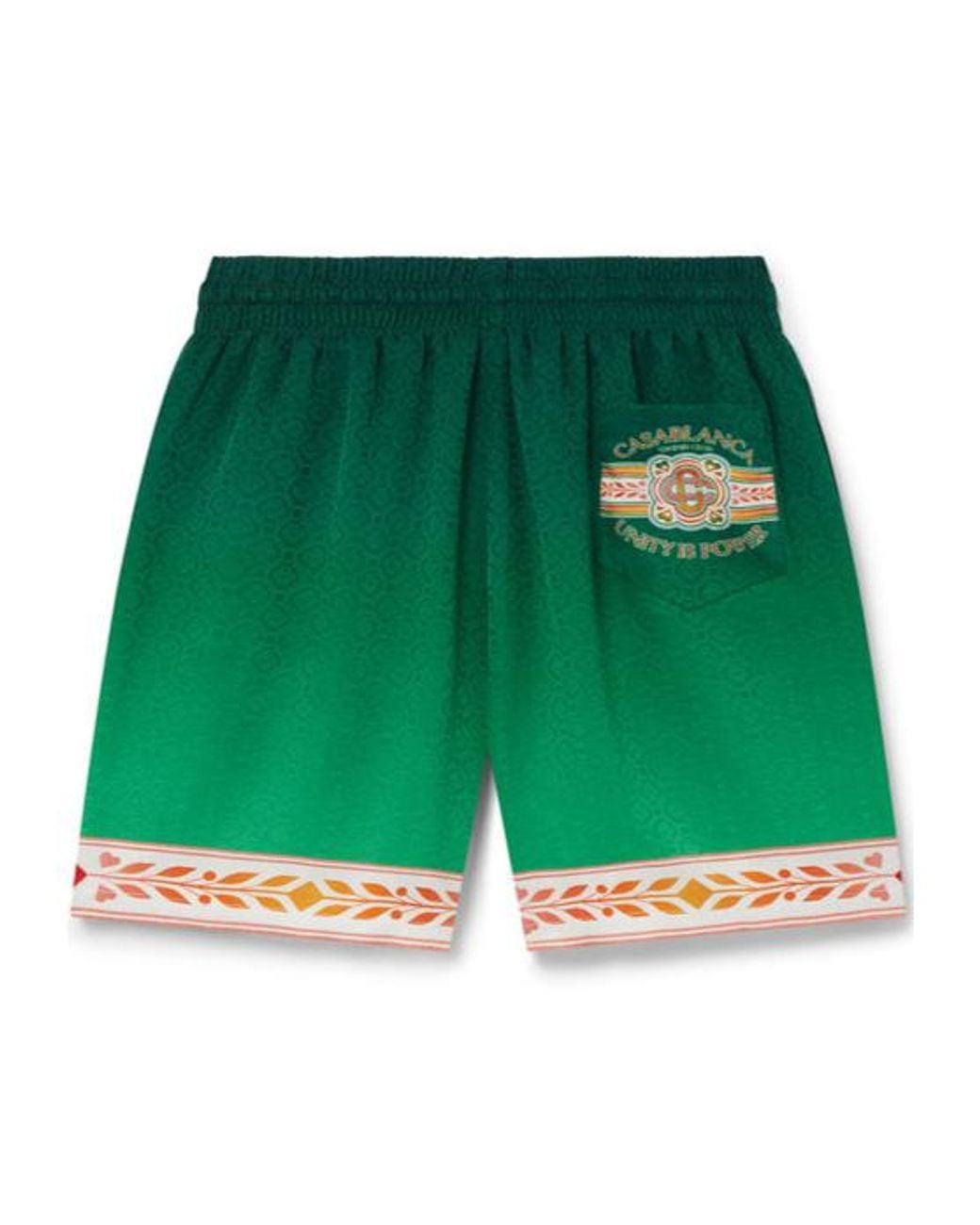 Casablanca Green Casual Shorts for men