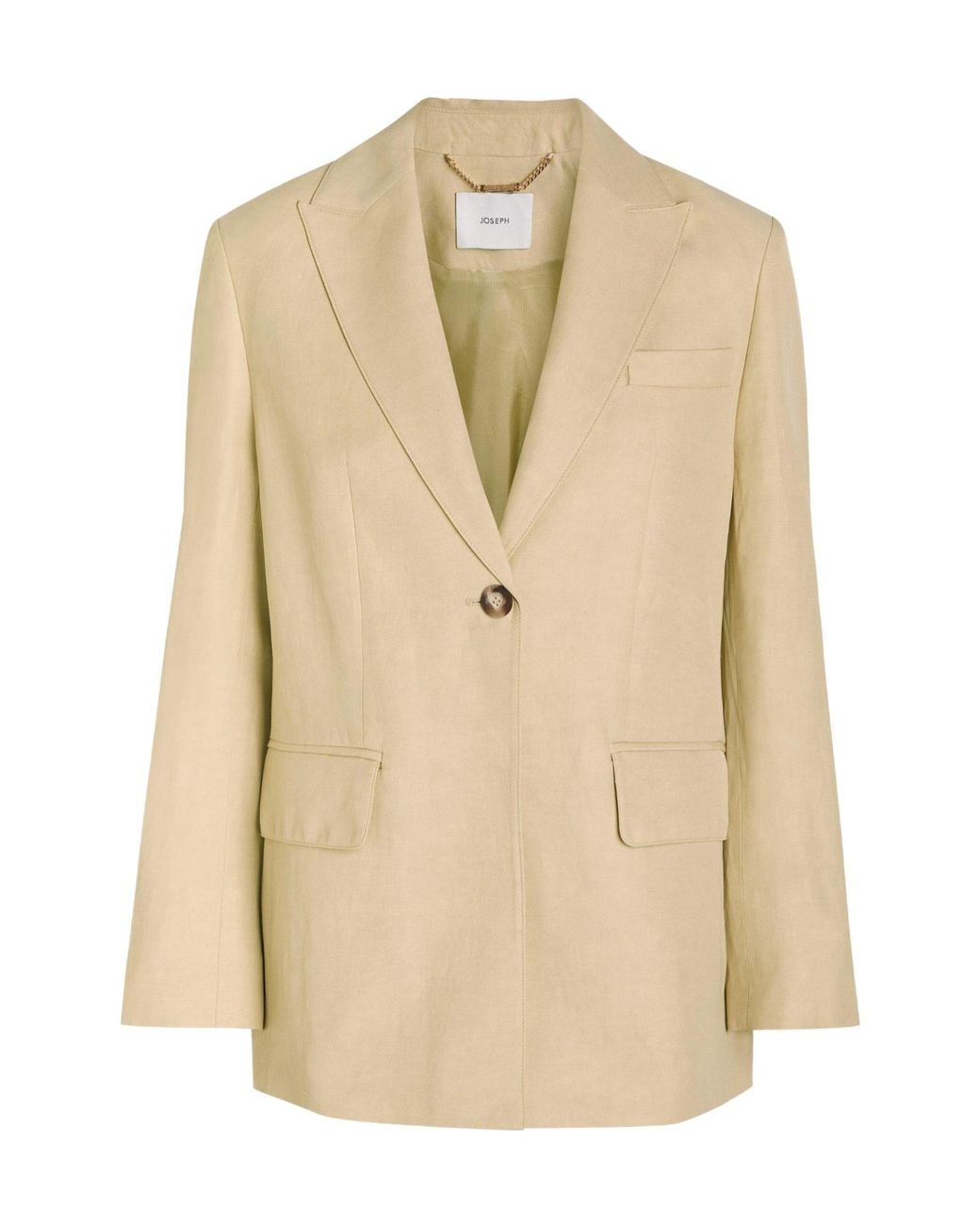 Joseph Natural Notched Lapel Blazer