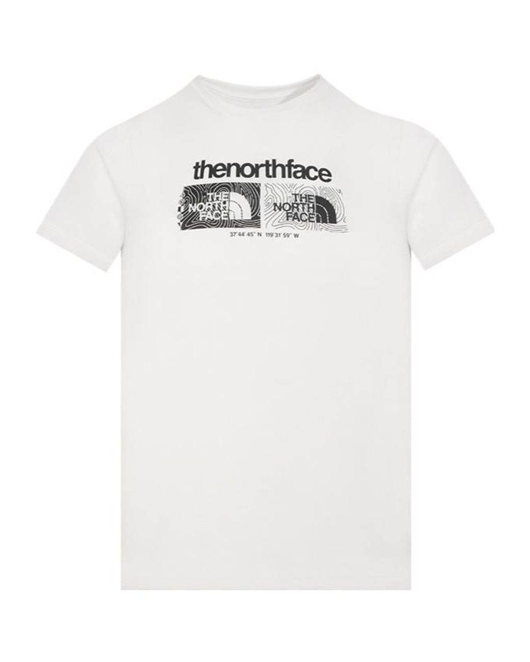 The North Face White Foundation Graphic T-Shirt