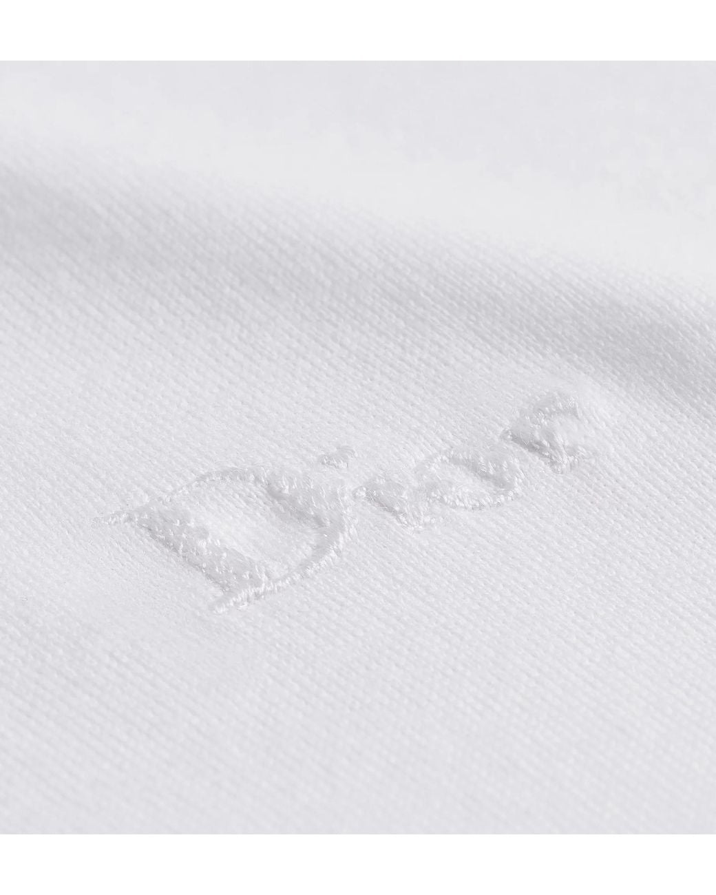 Dior White T-Shirt With Embroidery, Relaxed Fit for men