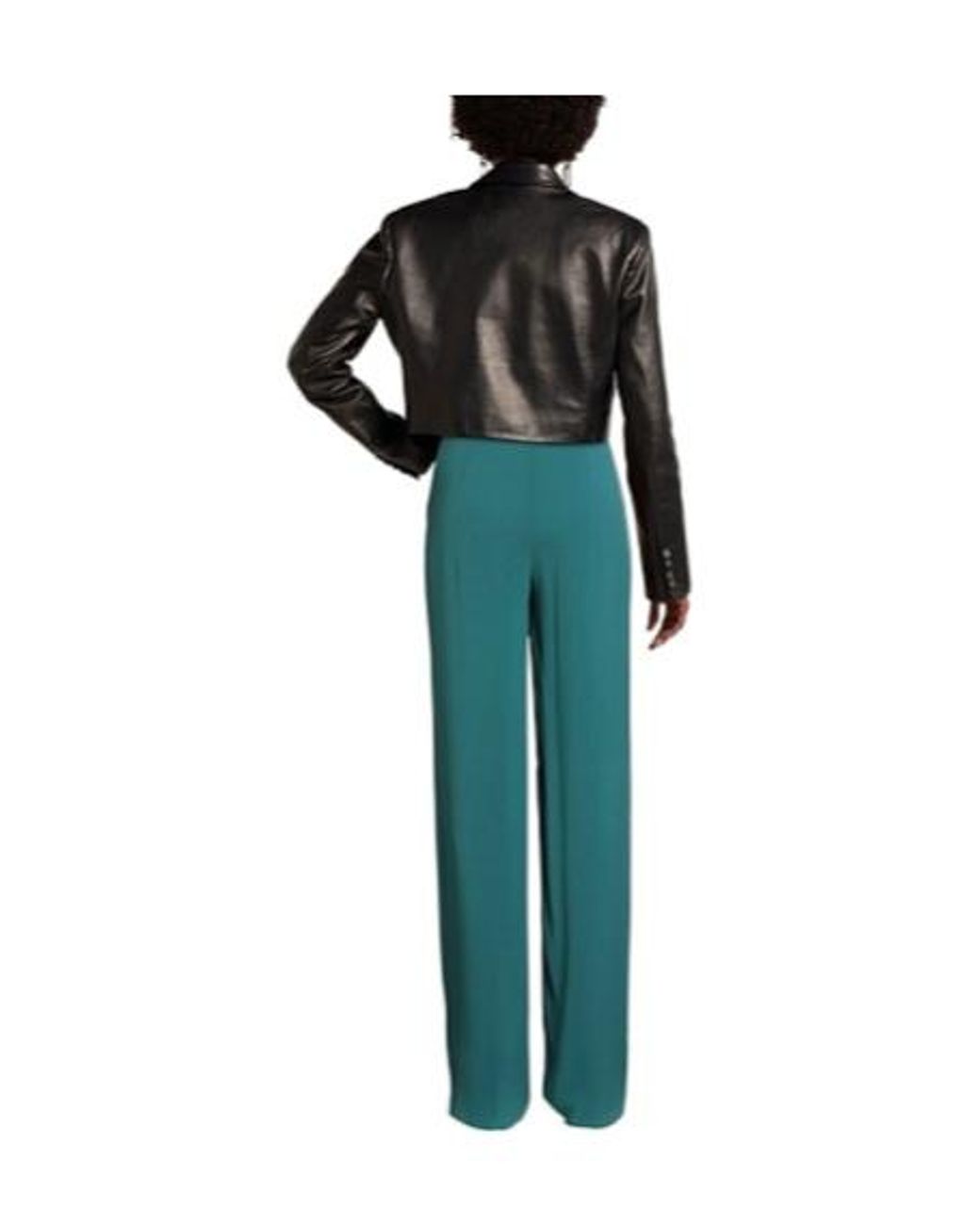 Max Mara Green Loose Casual Trousers