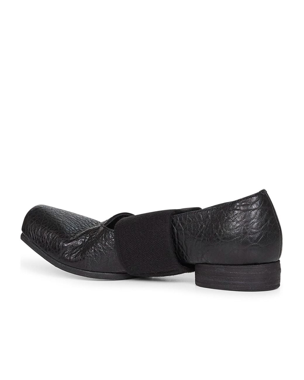 Uma Wang Black Ballet Strap Ballet Flats