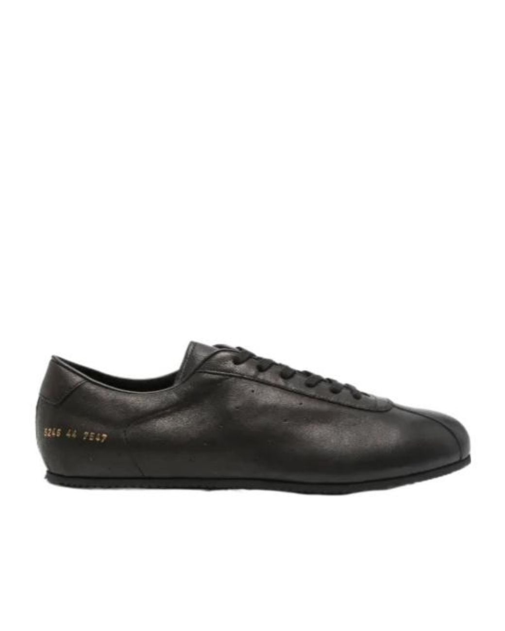 Common Projects Black Lace-Up Driving Shoes for men