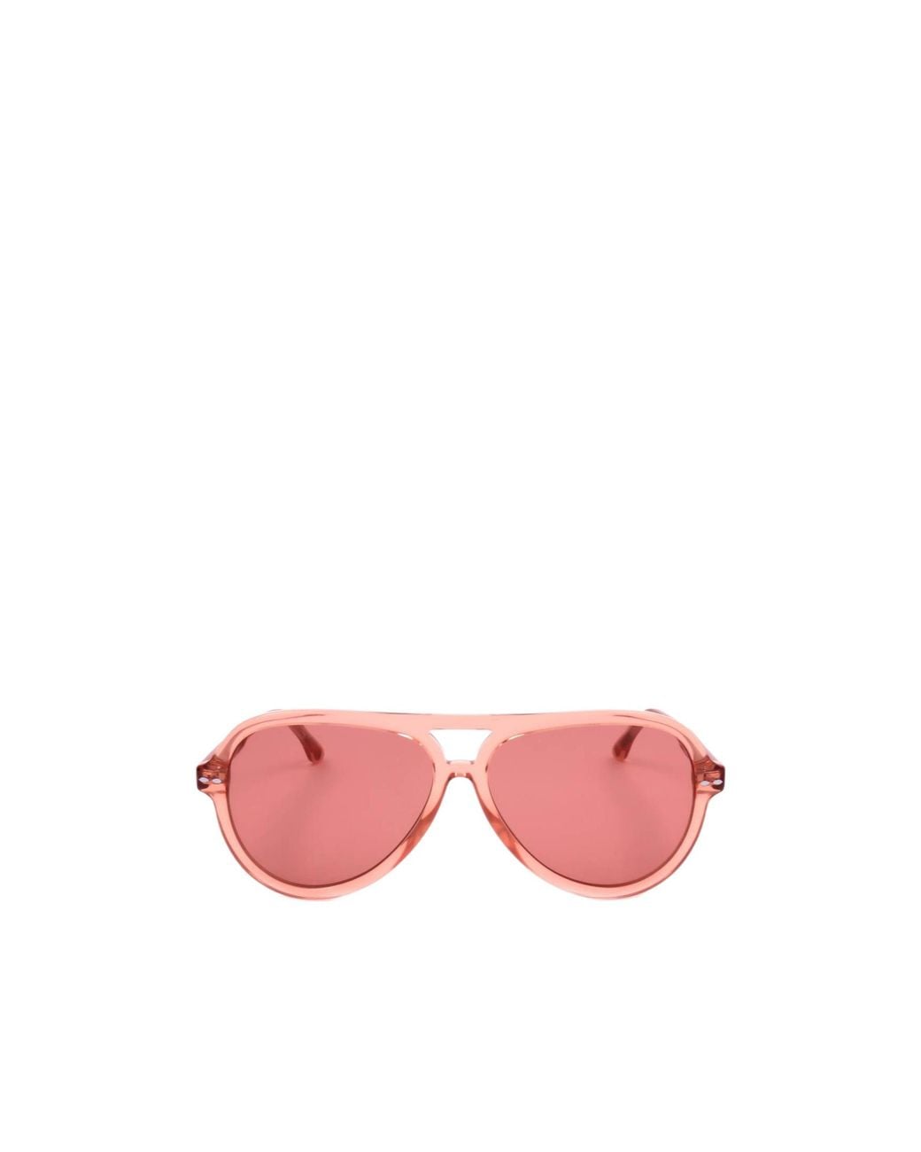 Isabel Marant Pink Aviator Frame Sunglasses