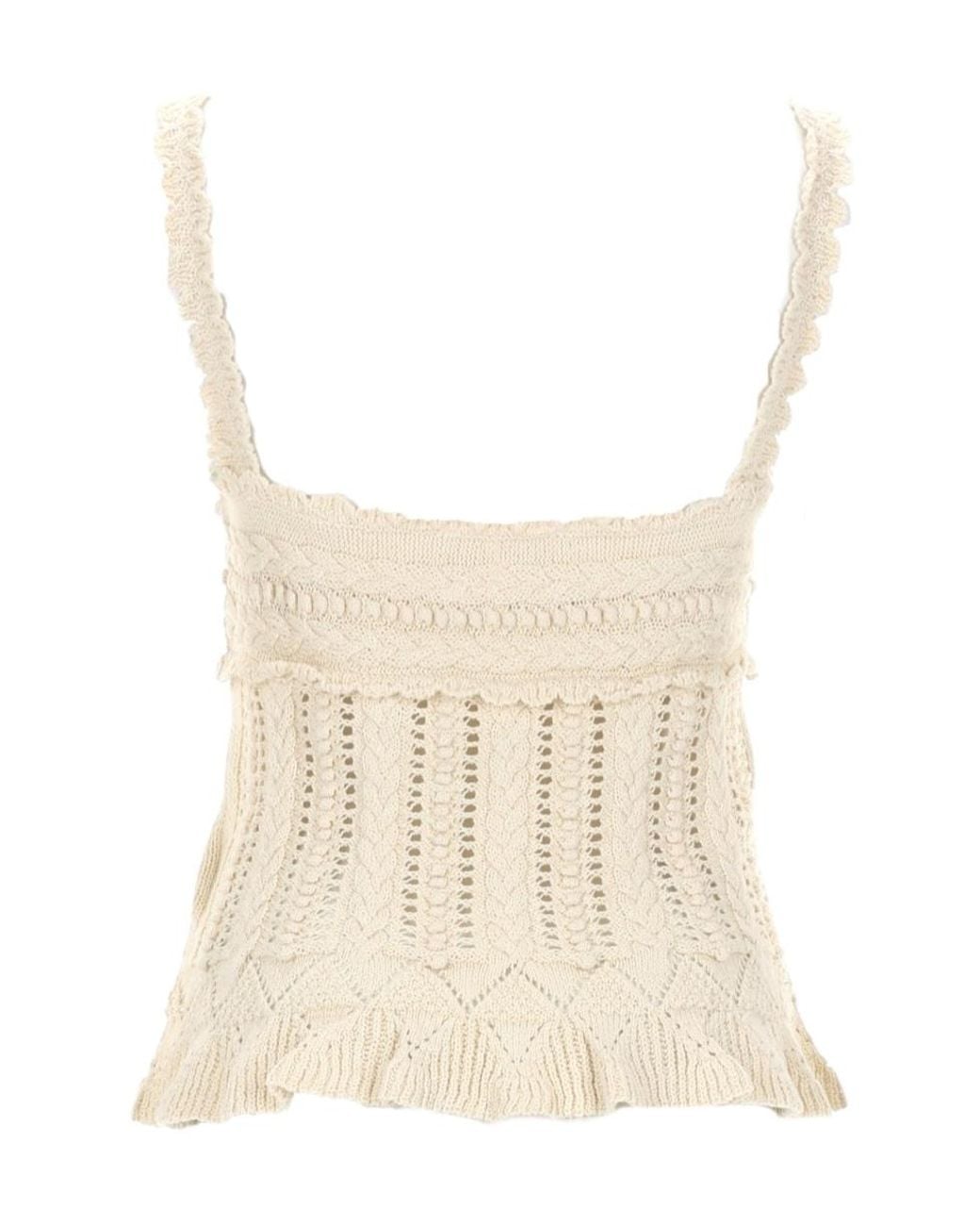 Isabel Marant Natural Isabel Marant Étoile Neves Knit Tank Top
