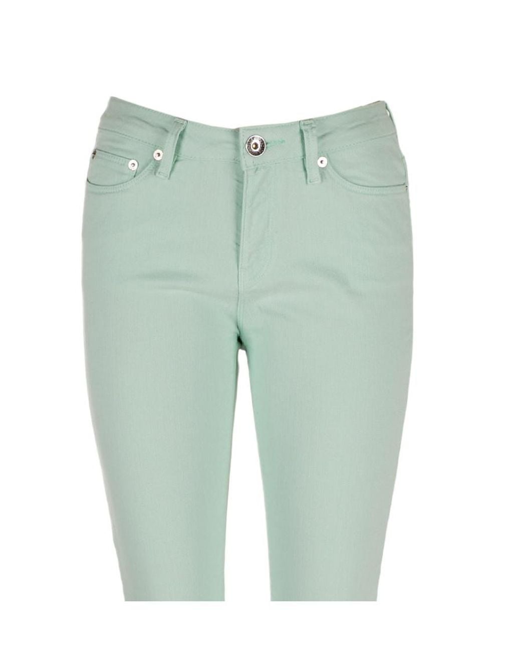 Moschino Green Slim-Fit Jeans